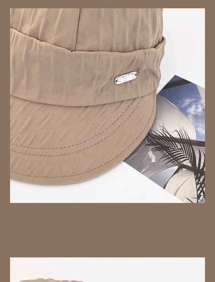 Women's Pink Lettered Fisherman Hat with Wide Brim — feature 10