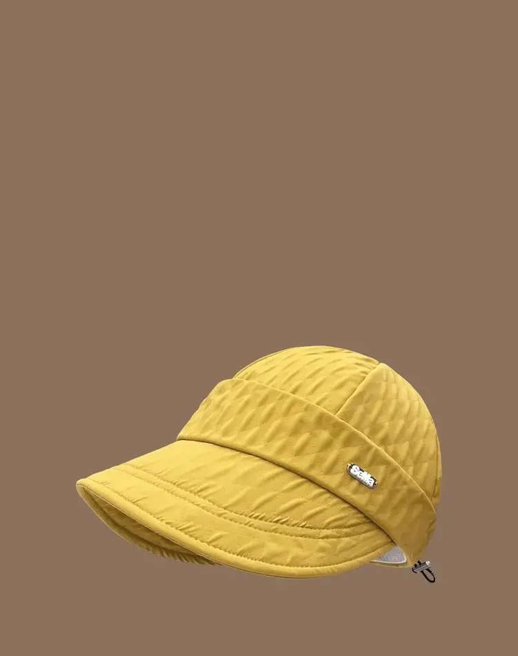 Women's Pink Lettered Fisherman Hat with Wide Brim — feature 16