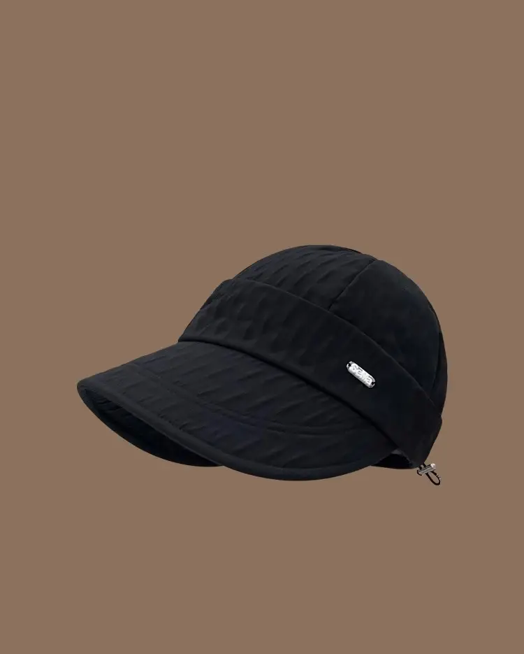 Women's Pink Lettered Fisherman Hat with Wide Brim — feature 18