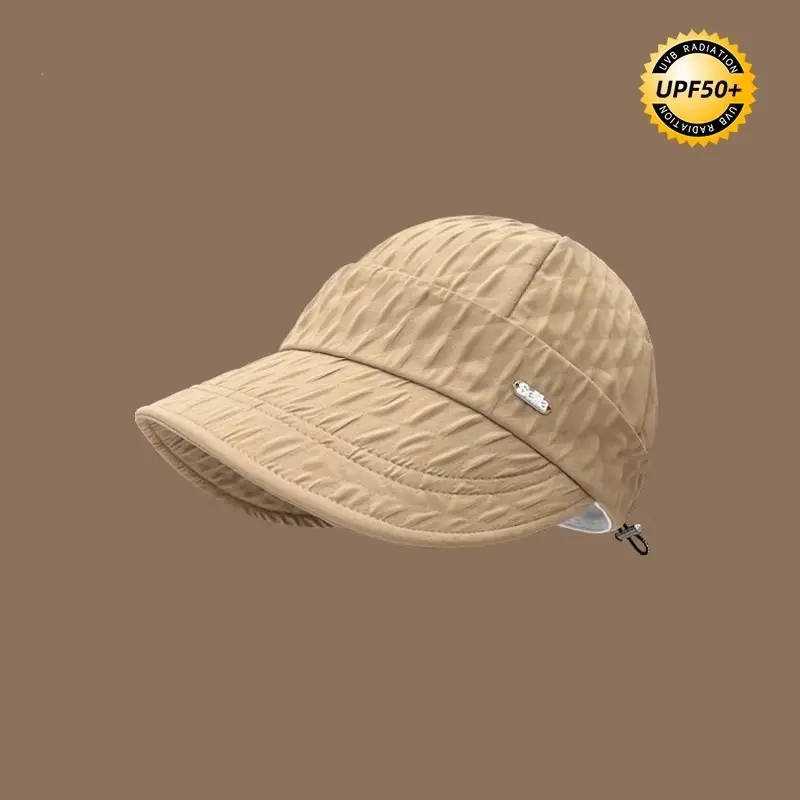 Women's Pink Lettered Fisherman Hat with Wide Brim - Image 3