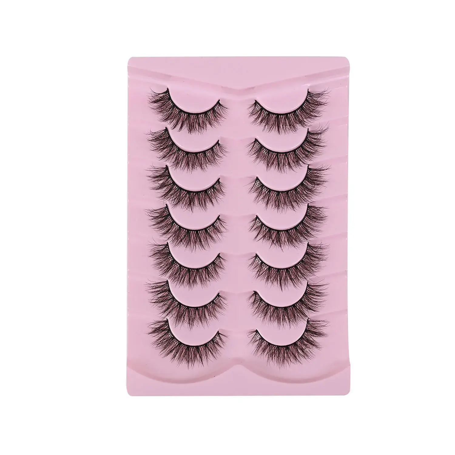 7pcs 5D Thick False Eyelashes Natural Messy Self-Grafting - Image 18