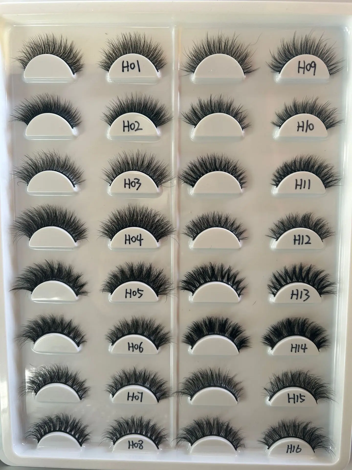 7pcs 5D Thick False Eyelashes Natural Messy Self-Grafting — feature 11