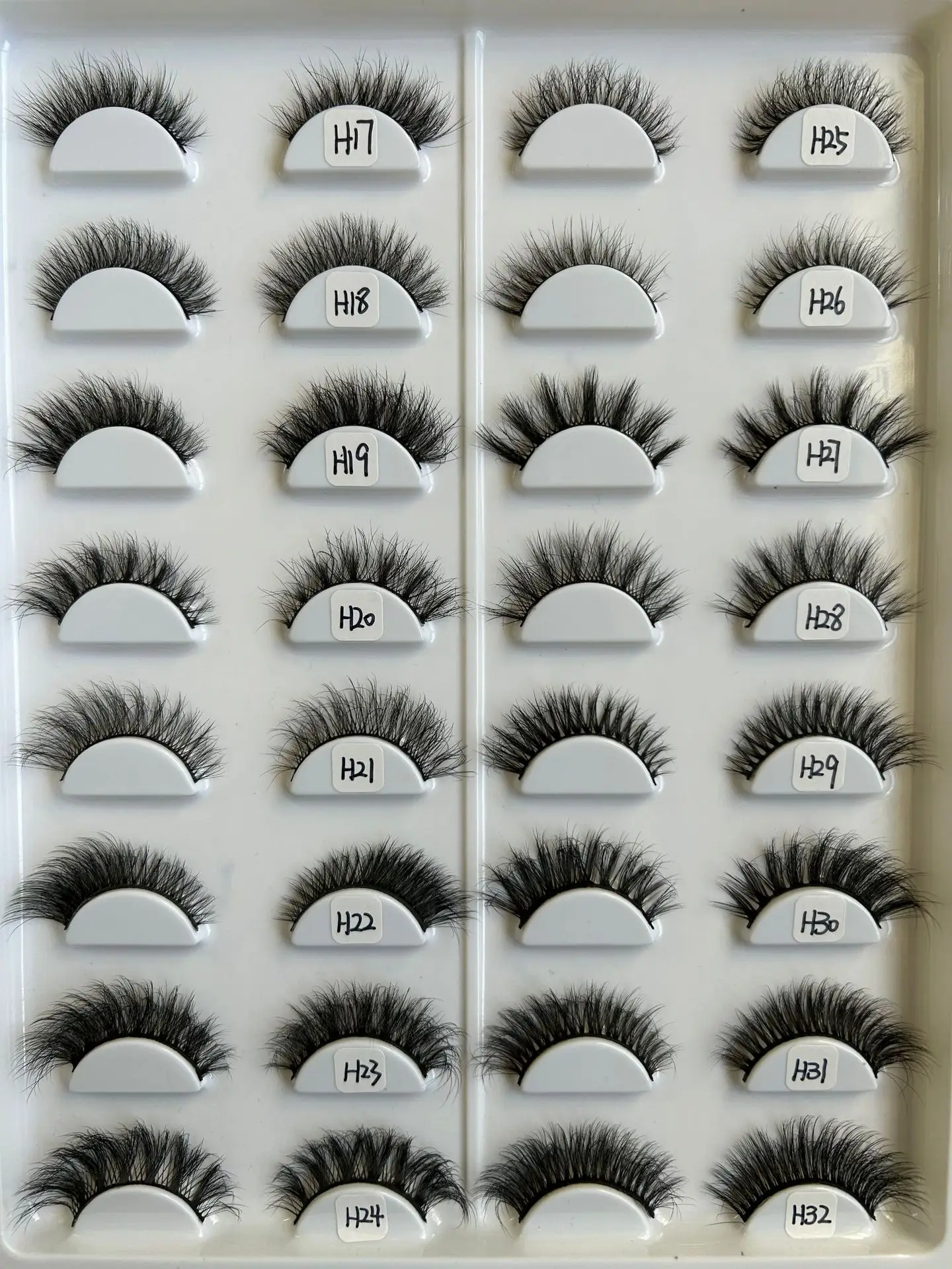 7pcs 5D Thick False Eyelashes Natural Messy Self-Grafting — feature 12