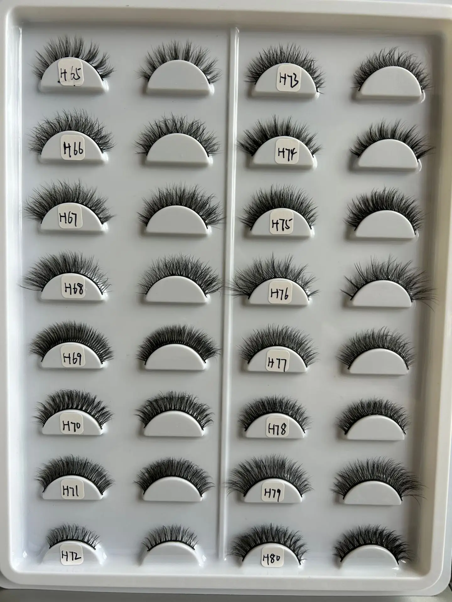7pcs 5D Thick False Eyelashes Natural Messy Self-Grafting — feature 14