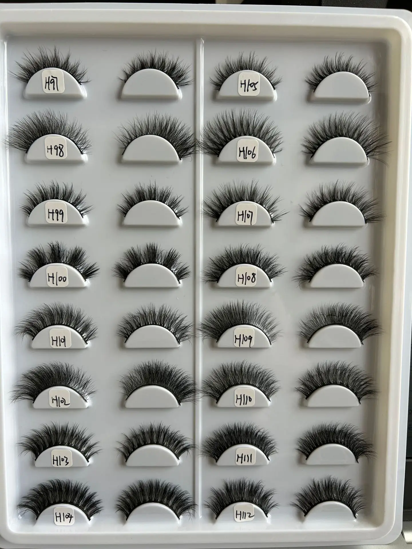 7pcs 5D Thick False Eyelashes Natural Messy Self-Grafting — feature 16