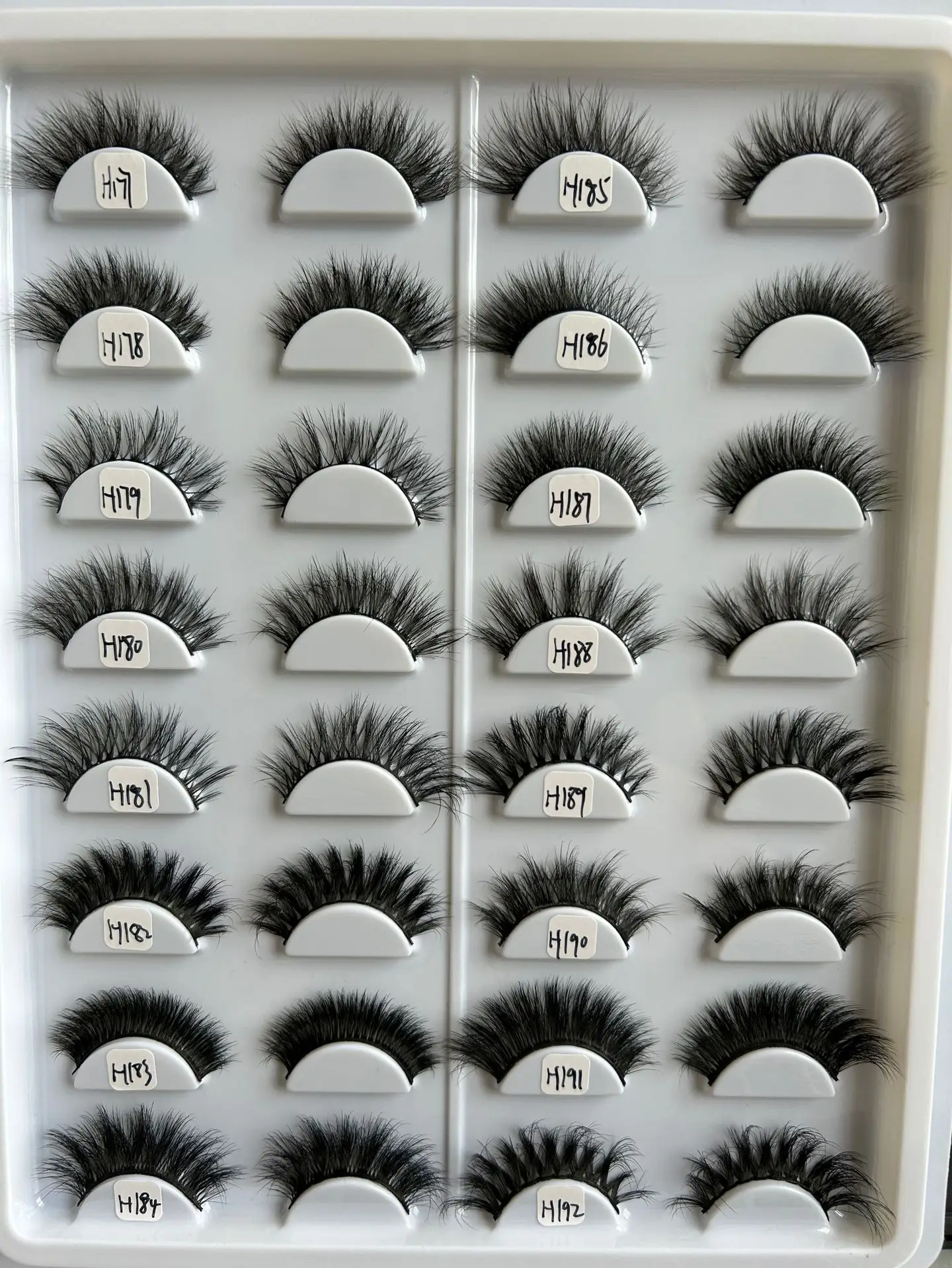 7pcs 5D Thick False Eyelashes Natural Messy Self-Grafting — feature 20