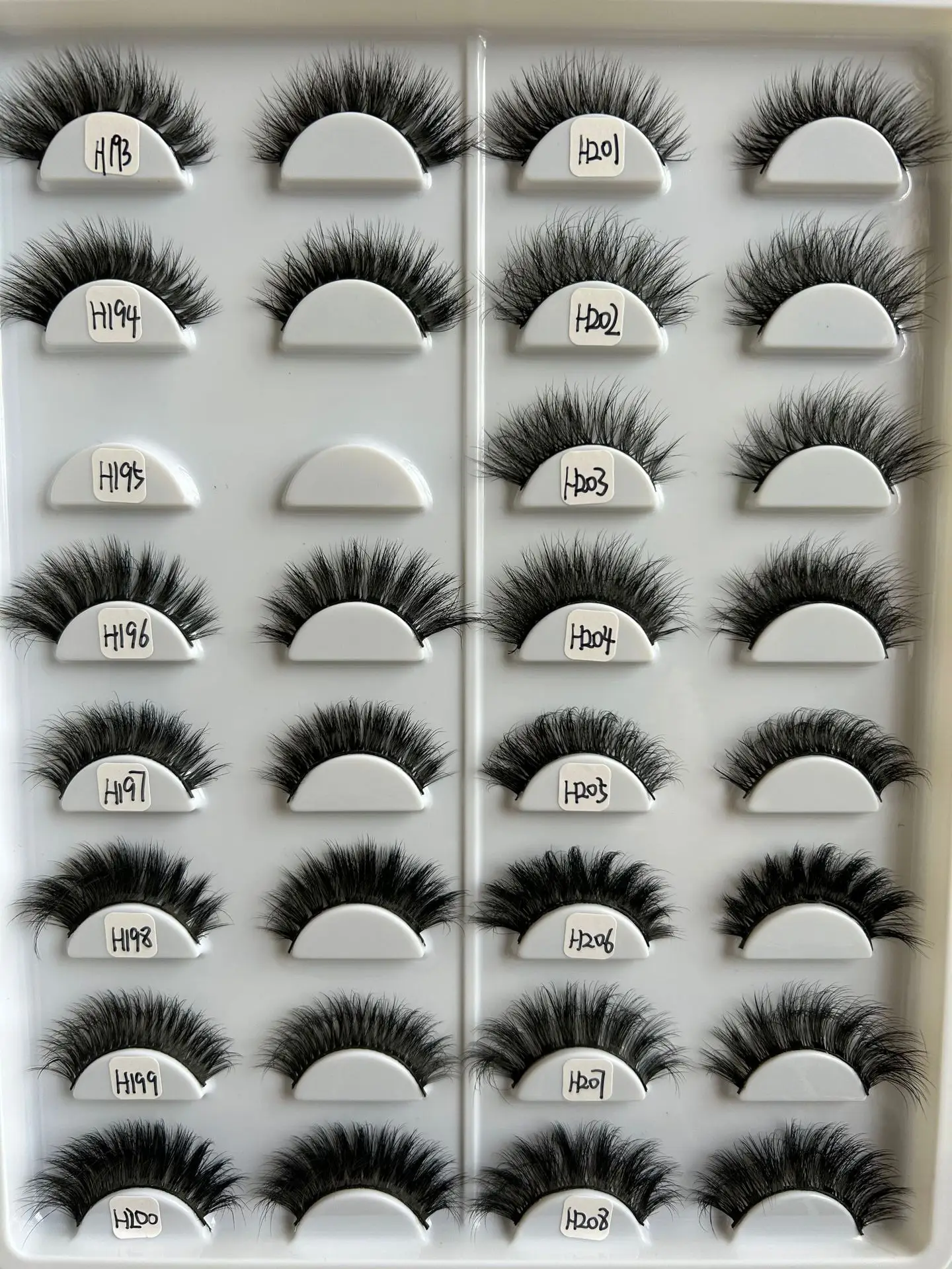 7pcs 5D Thick False Eyelashes Natural Messy Self-Grafting — feature 21