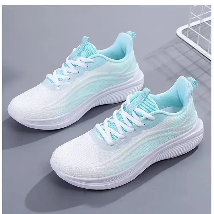 Women's Black Purple Mesh Running Shoes Lightweight Casual Sports — feature 28