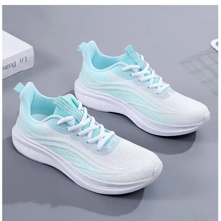 Women's Black Purple Mesh Running Shoes Lightweight Casual Sports — feature 31