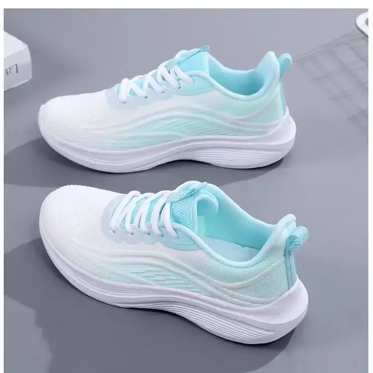 Women's Black Purple Mesh Running Shoes Lightweight Casual Sports — feature 33