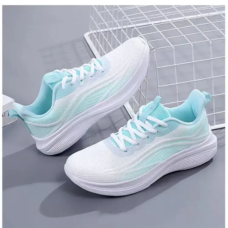 Women's Black Purple Mesh Running Shoes Lightweight Casual Sports — feature 43