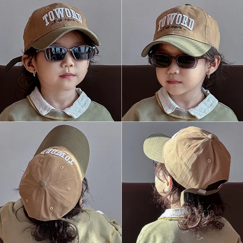 Yipan Korean Kids Baseball Cap 2025 Spring Fall New Ins - Image 6