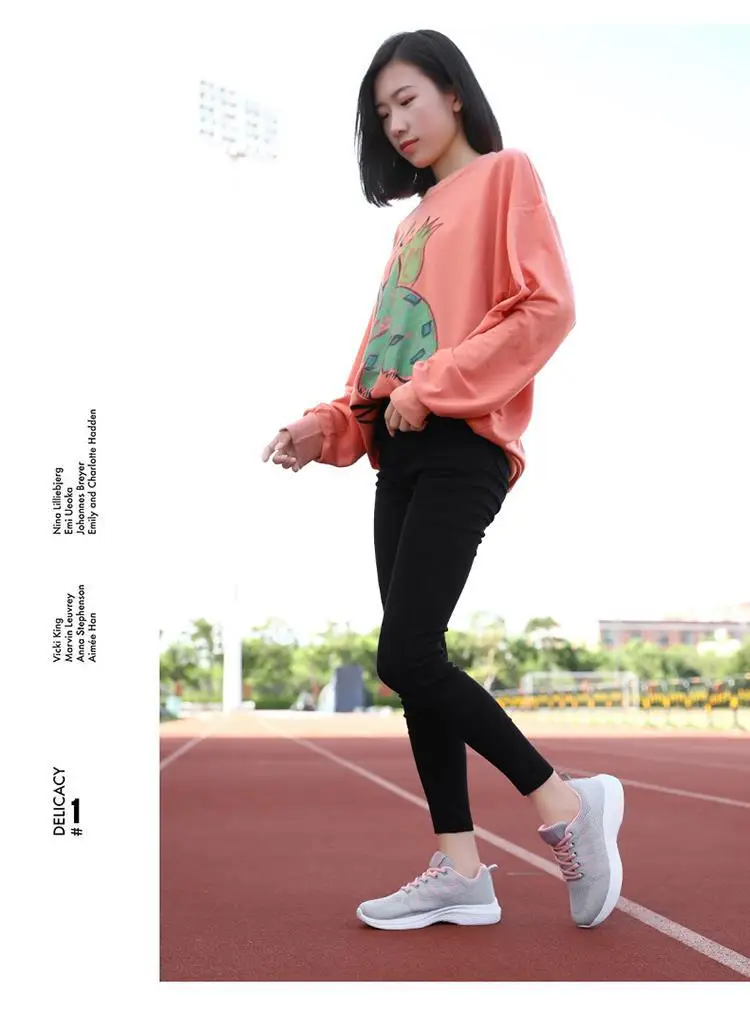 Women's Black Flying Woven Mesh Sneakers Lightweight Breathable — feature 23