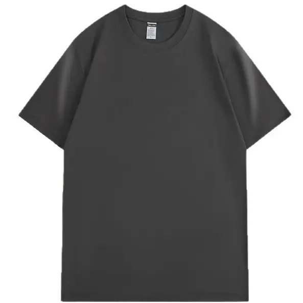 Pure Cotton Round Neck T-Shirt Orange Men Women