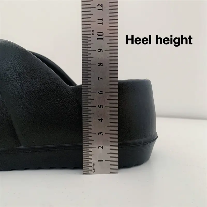 Flip-Flops for Women, Wedge-Heeled Thick-Soled Flip-Flops for Summer Outer Wear, Heightening Eva Flip-Flops, Beach Sandals — feature 7