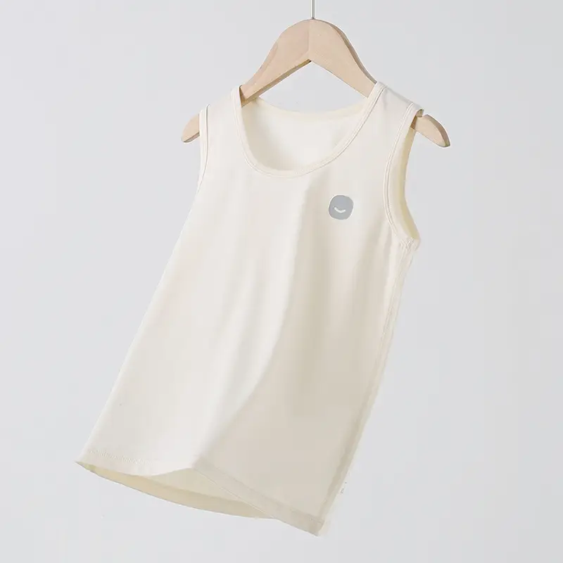 Linhje Tencel Lyocell Sleeveless Vest for Boys Girls Spring Summer - Image 5