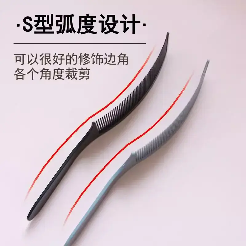 Men Flat-Top Haircut Comb with Anti-Grip Design — feature 2