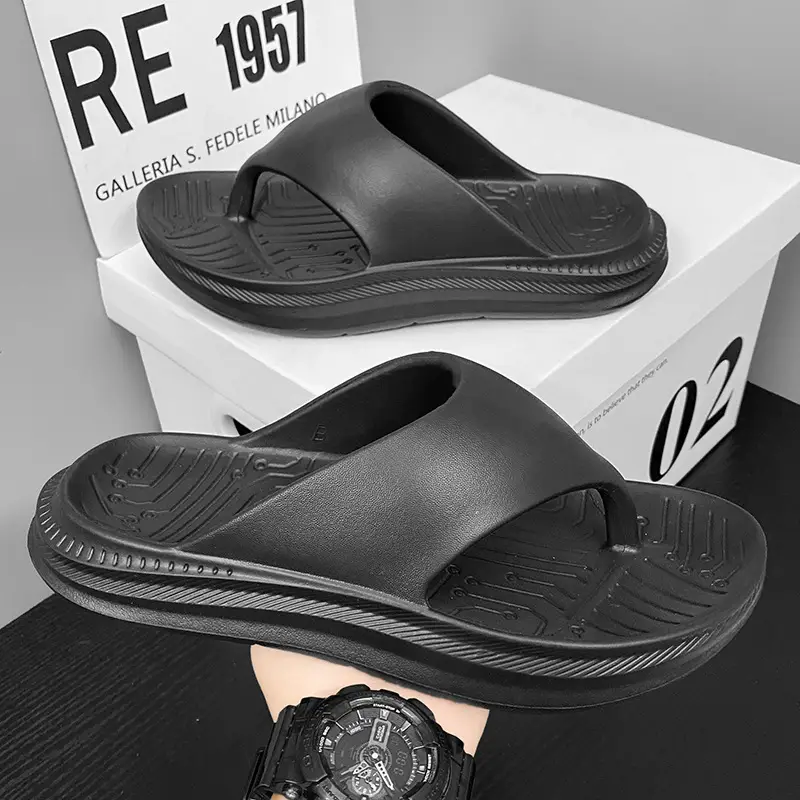 2025 Summer Flip-Flops for Men, Stylish Outdoor Beach Shoes, Trendy Soft-Soled Non-Slip Sandals for Men - Image 6