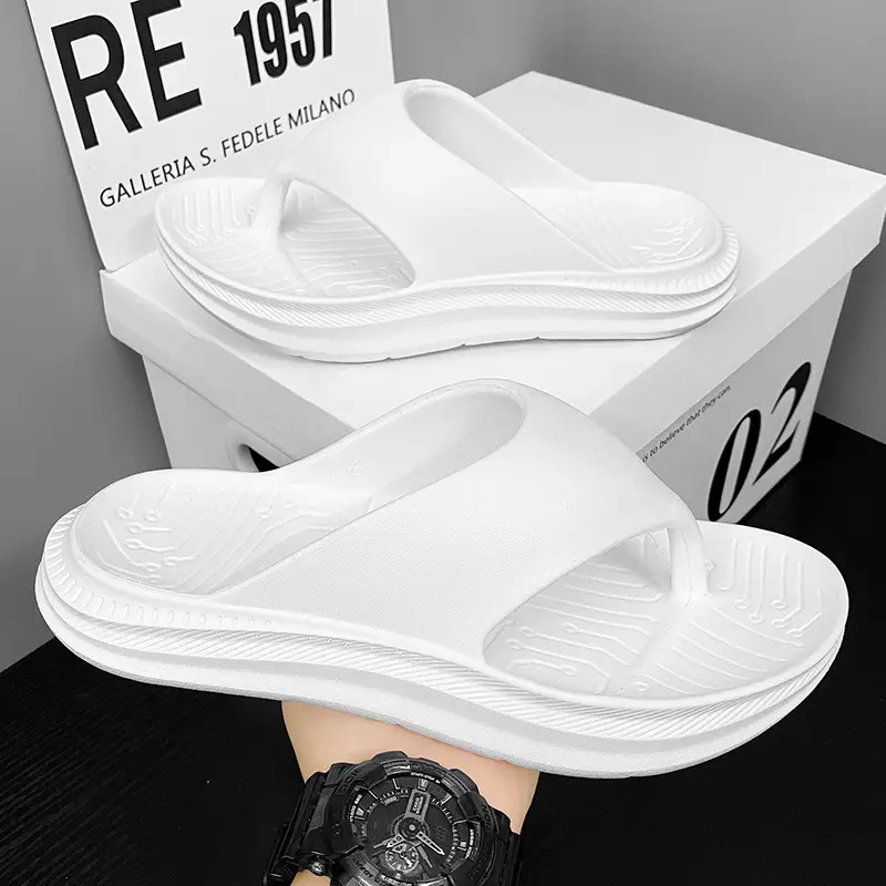 2025 Summer Flip-Flops for Men, Stylish Outdoor Beach Shoes, Trendy Soft-Soled Non-Slip Sandals for Men - Image 7