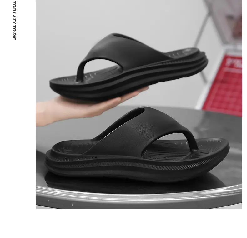 2025 Summer Flip-Flops for Men, Stylish Outdoor Beach Shoes, Trendy Soft-Soled Non-Slip Sandals for Men — feature 20