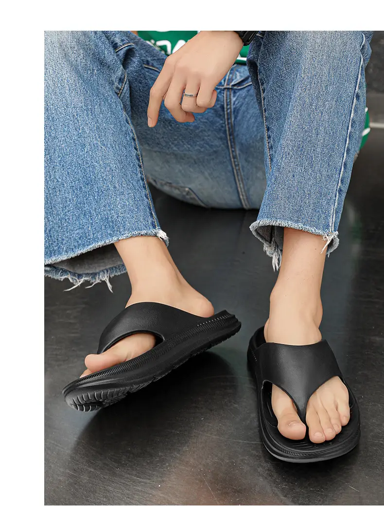 2025 Summer Flip-Flops for Men, Stylish Outdoor Beach Shoes, Trendy Soft-Soled Non-Slip Sandals for Men — feature 24