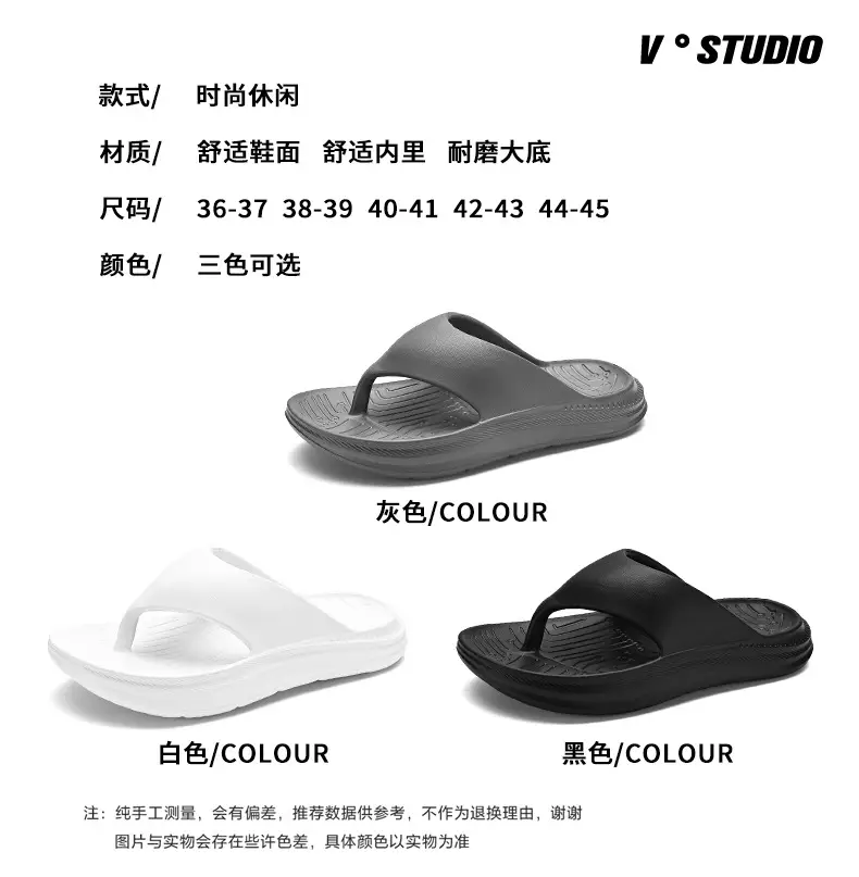 2025 Summer Flip-Flops for Men, Stylish Outdoor Beach Shoes, Trendy Soft-Soled Non-Slip Sandals for Men — feature 3