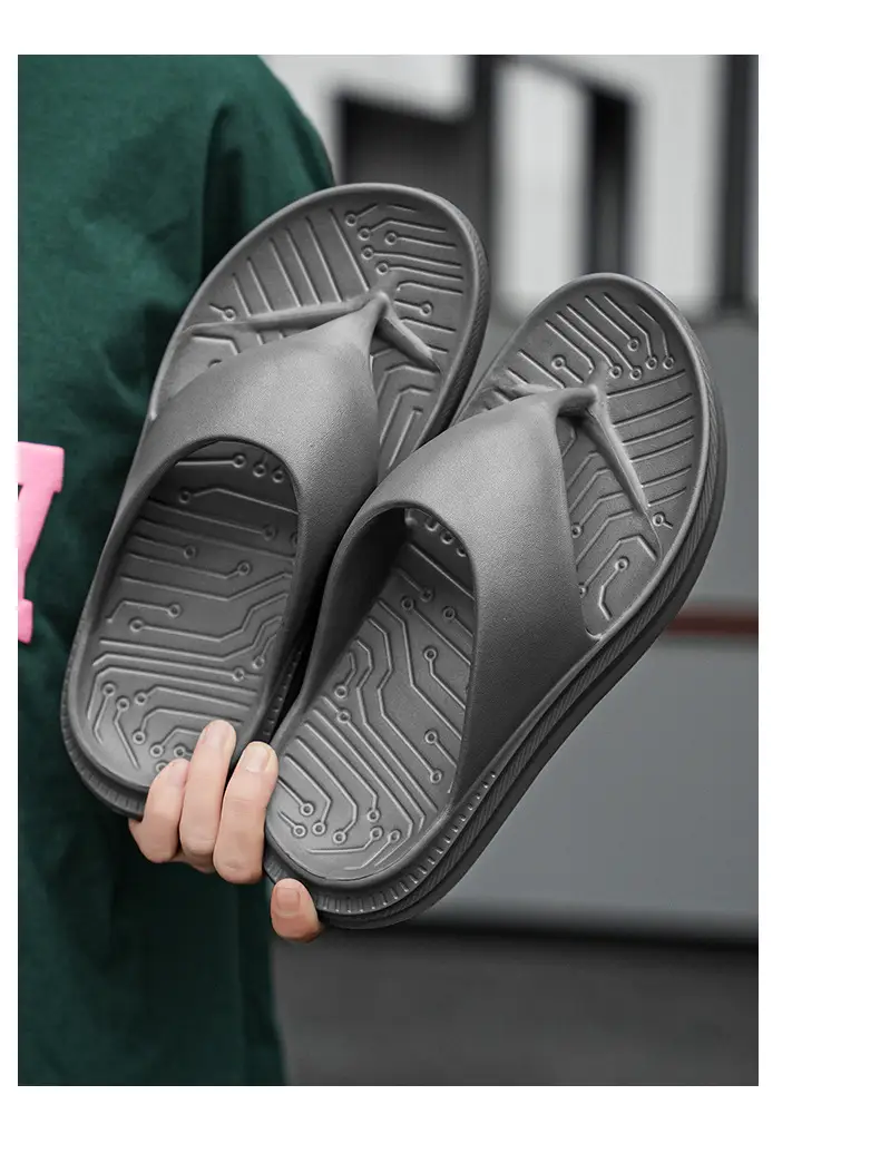 2025 Summer Flip-Flops for Men, Stylish Outdoor Beach Shoes, Trendy Soft-Soled Non-Slip Sandals for Men — feature 8