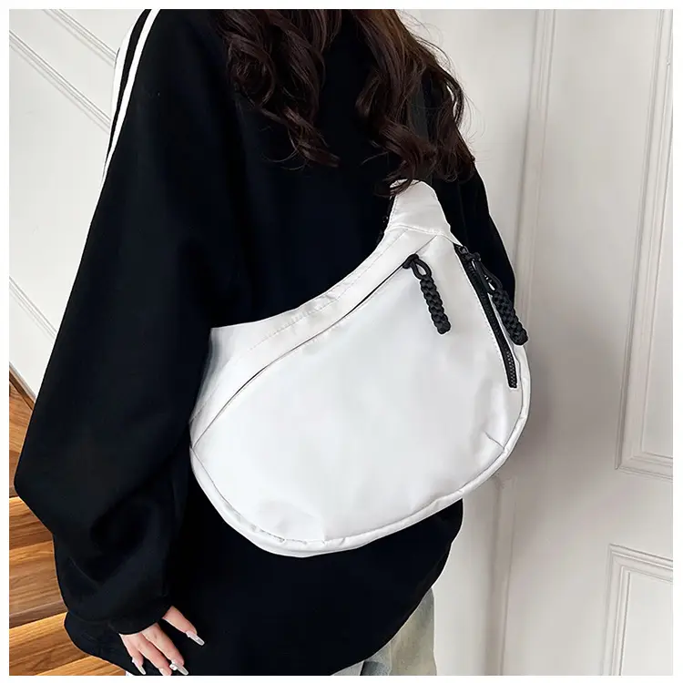 Black Shoulder Messenger Bag for Women — feature 23