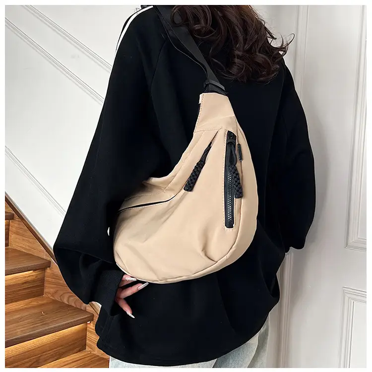 Black Shoulder Messenger Bag for Women — feature 26