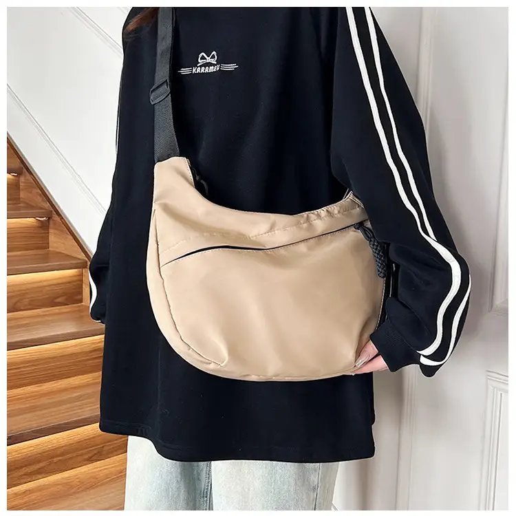 Black Shoulder Messenger Bag for Women — feature 27