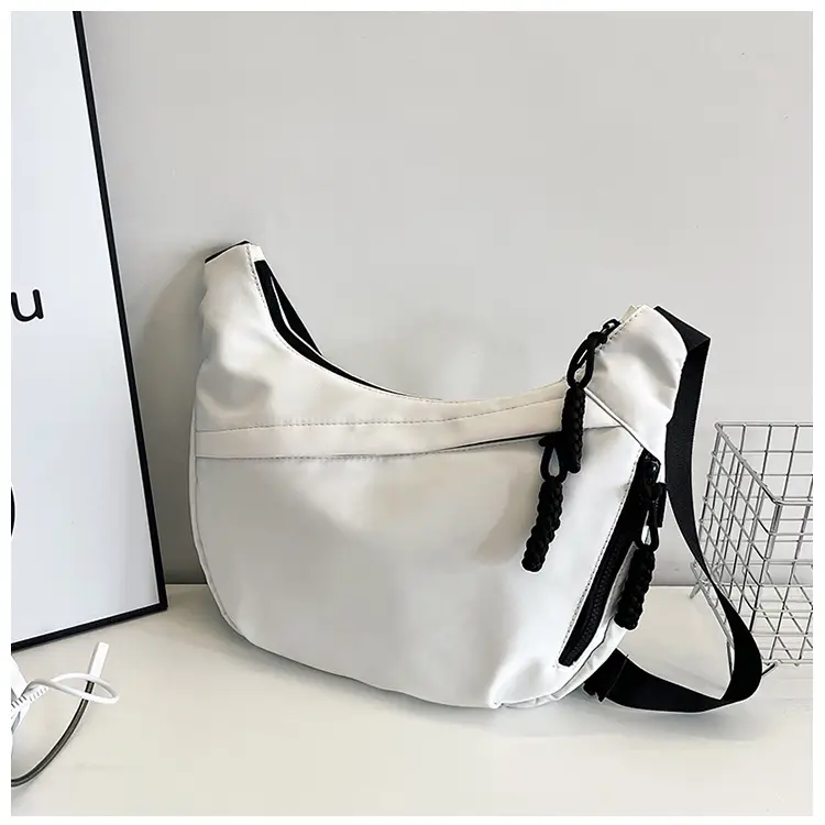 Black Shoulder Messenger Bag for Women — feature 31