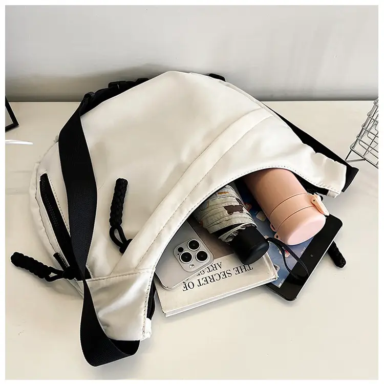 Black Shoulder Messenger Bag for Women — feature 34