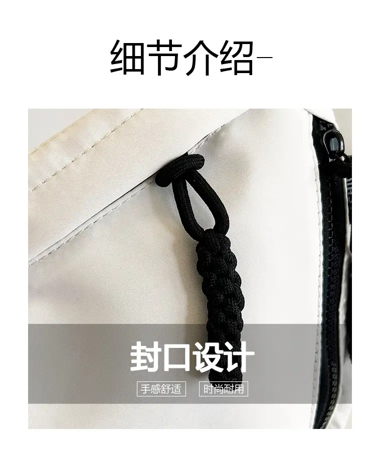 Black Shoulder Messenger Bag for Women — feature 8