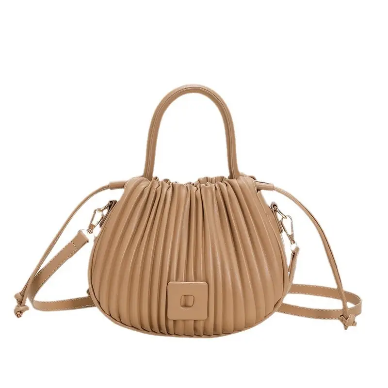 Black Pleated Crossbody Bag for Women 2026 - Image 13