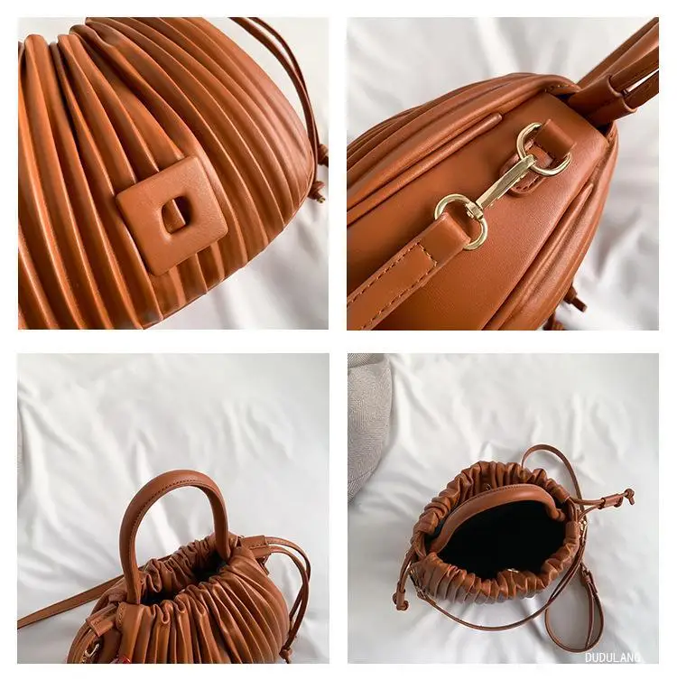 Black Pleated Crossbody Bag for Women 2026 — feature 12