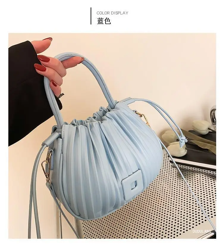 Black Pleated Crossbody Bag for Women 2026 — feature 18