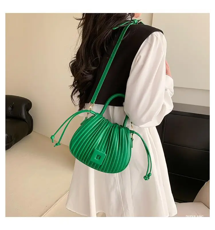 Black Pleated Crossbody Bag for Women 2026 — feature 27