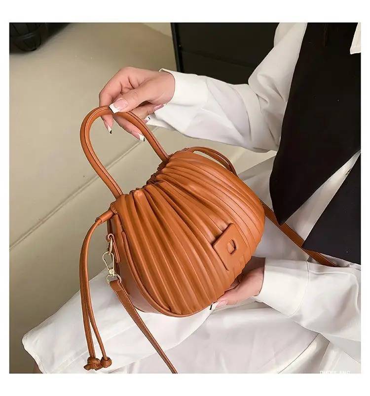 Black Pleated Crossbody Bag for Women 2026 — feature 28