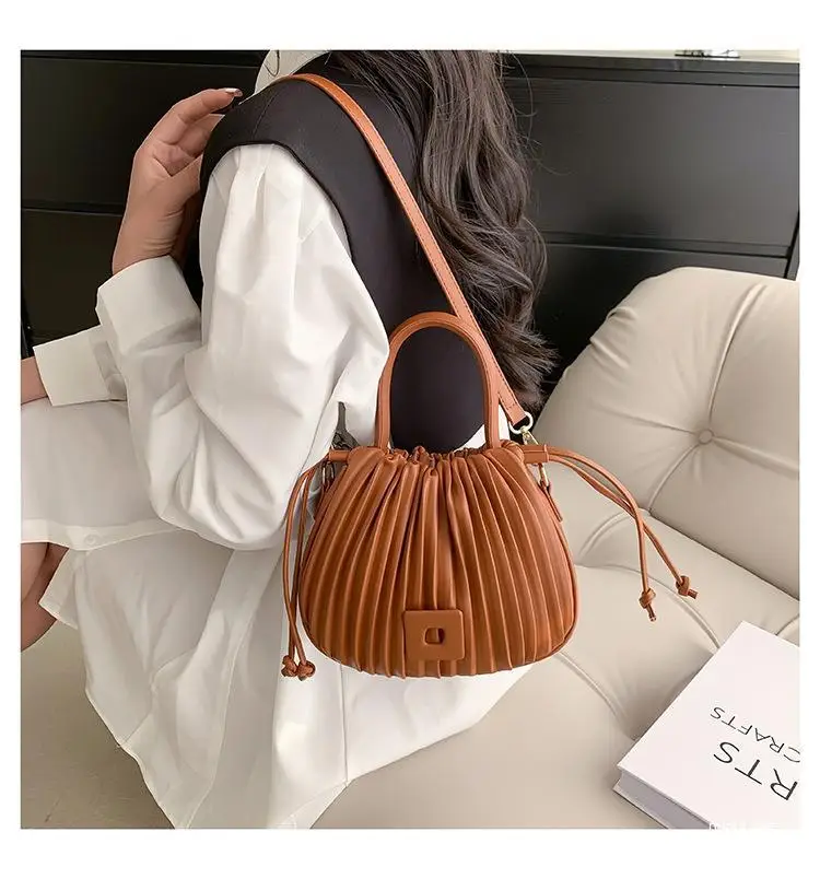 Black Pleated Crossbody Bag for Women 2026 — feature 29