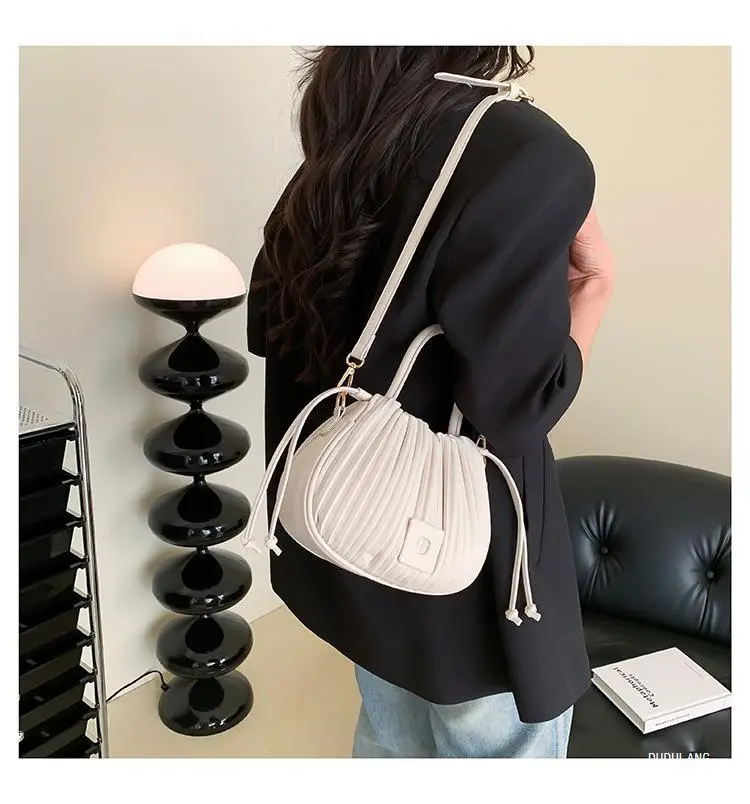 Black Pleated Crossbody Bag for Women 2026 — feature 31