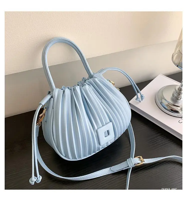 Black Pleated Crossbody Bag for Women 2026 — feature 44