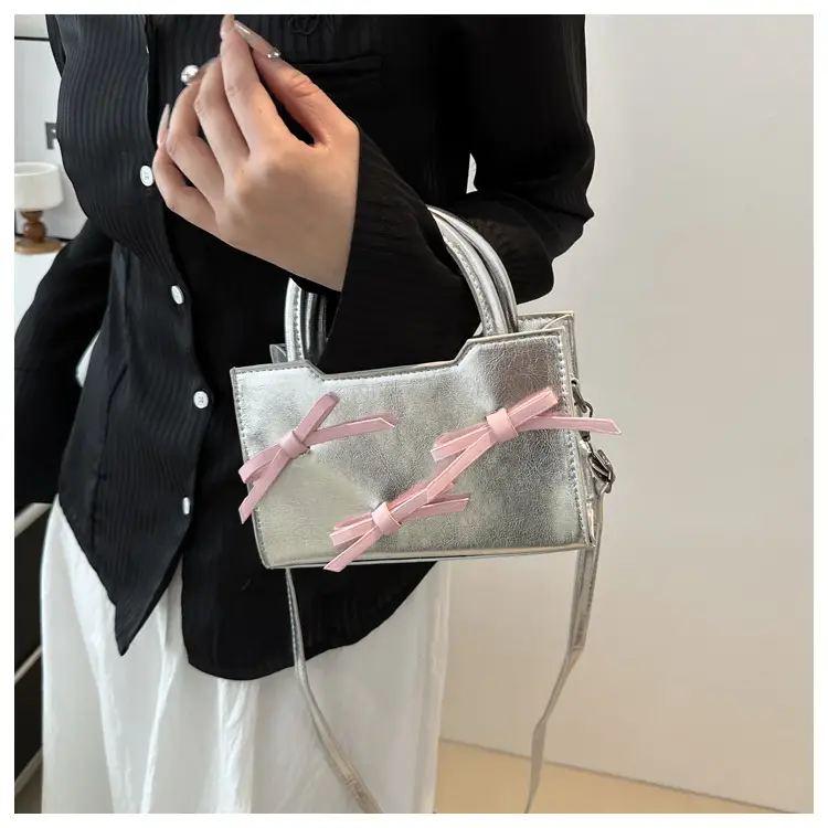 White Bow Shoulder Bag 2024 New Arrival — feature 12