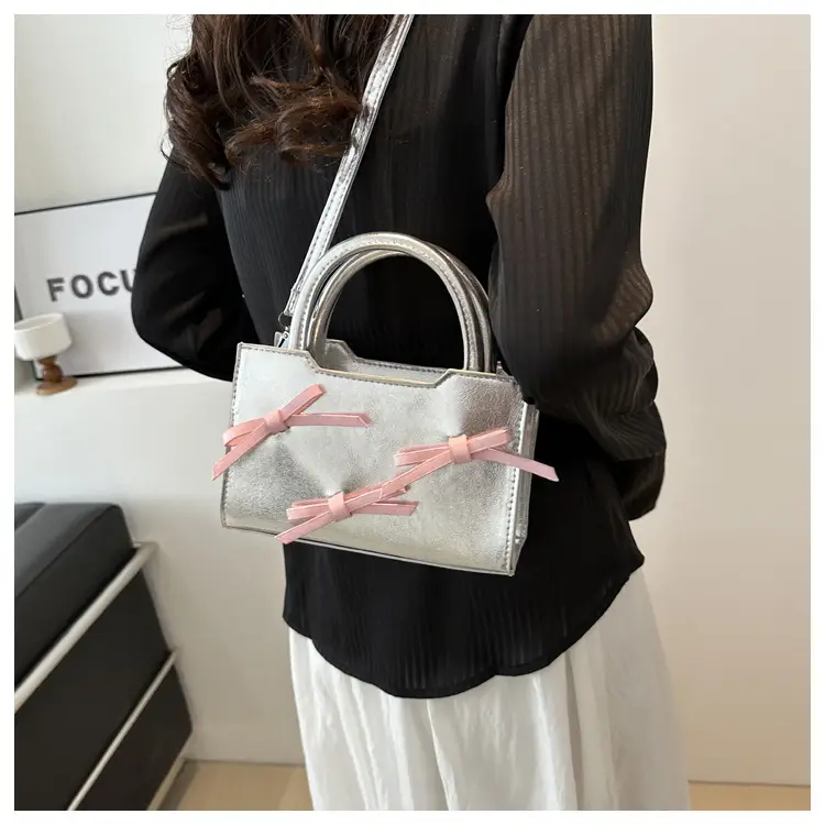 White Bow Shoulder Bag 2024 New Arrival — feature 13