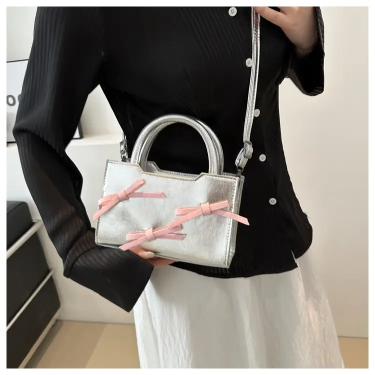 White Bow Shoulder Bag 2024 New Arrival — feature 15