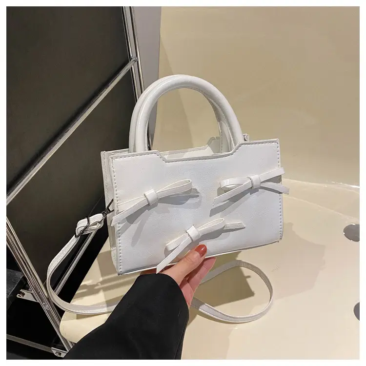 White Bow Shoulder Bag 2024 New Arrival — feature 26