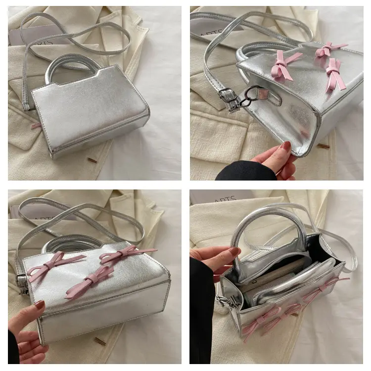 White Bow Shoulder Bag 2024 New Arrival — feature 7
