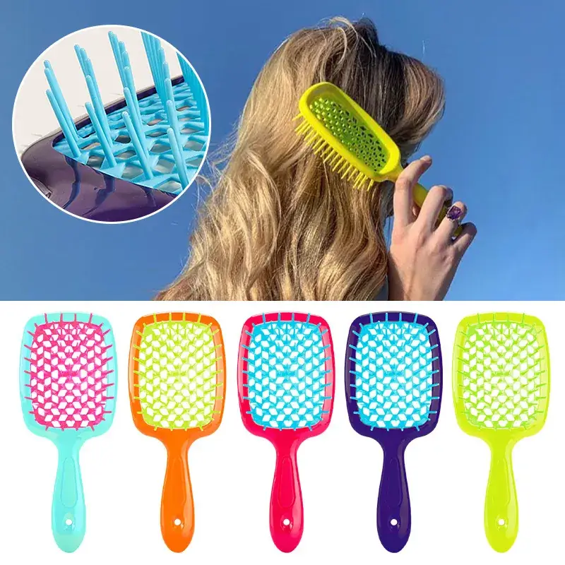 Mesh Hair Brush for Smooth Wet Dry Hair — feature 16