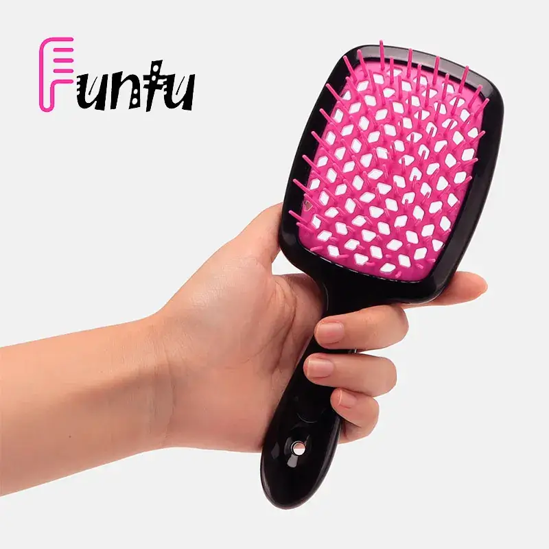 Mesh Hair Brush for Smooth Wet Dry Hair — feature 4