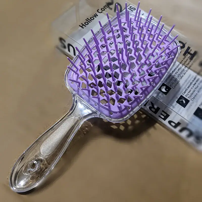 Mesh Hair Brush for Smooth Wet Dry Hair - Image 3