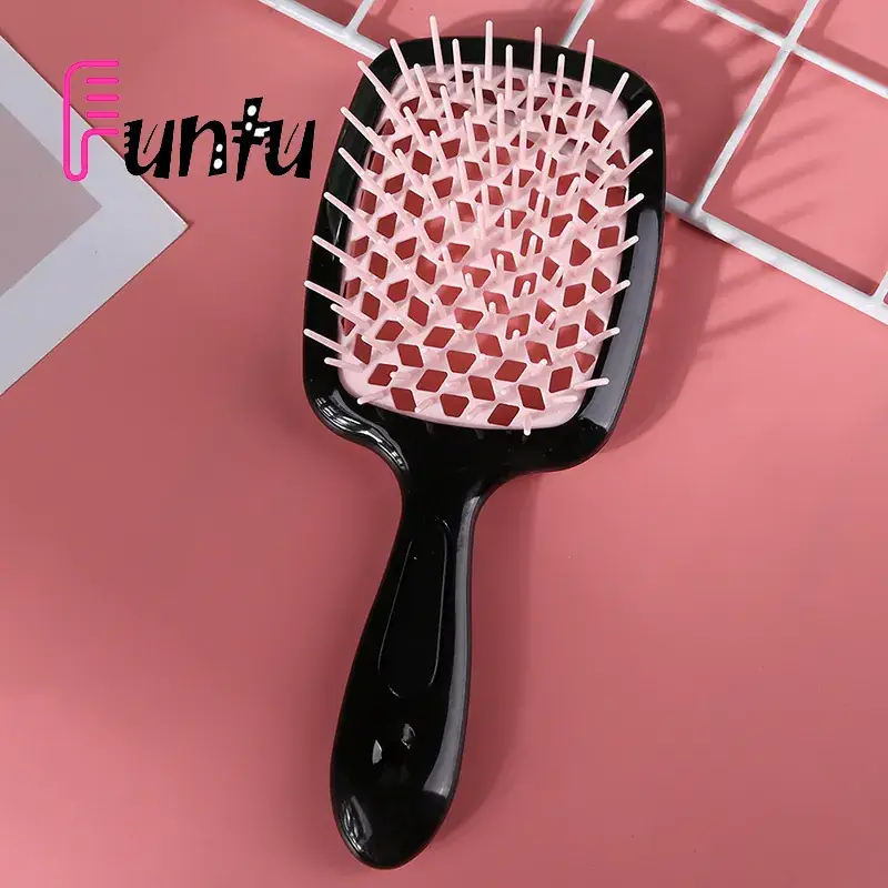 Mesh Hair Brush for Smooth Wet Dry Hair - Image 4